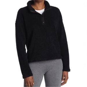 MARIKA Womens Tyra Faux Teddy Fur Pullover Size Large NEW